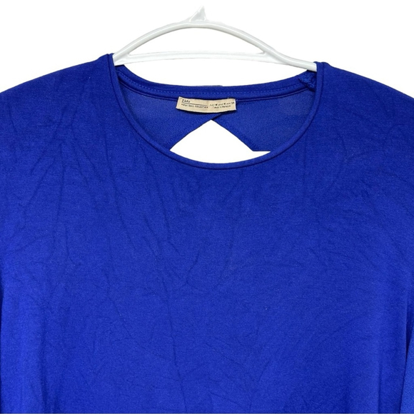 459 - ZARA CROP TOP - ROYAL BLUE - Picture 12 of 15
